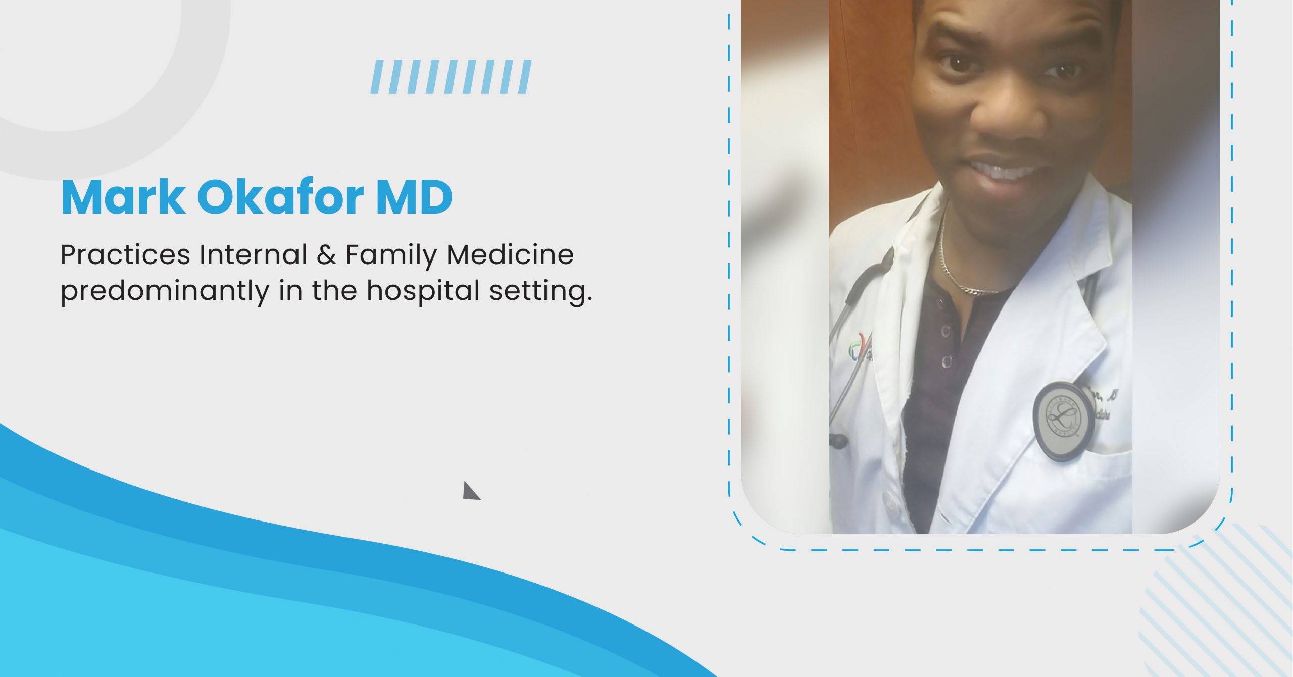 Mark Okafor MD photo-The Pillars of Preventative Care in Family Medicine: A Holistic Approach