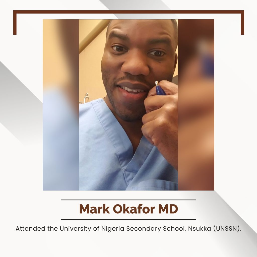 headshot Mark Okafor MD